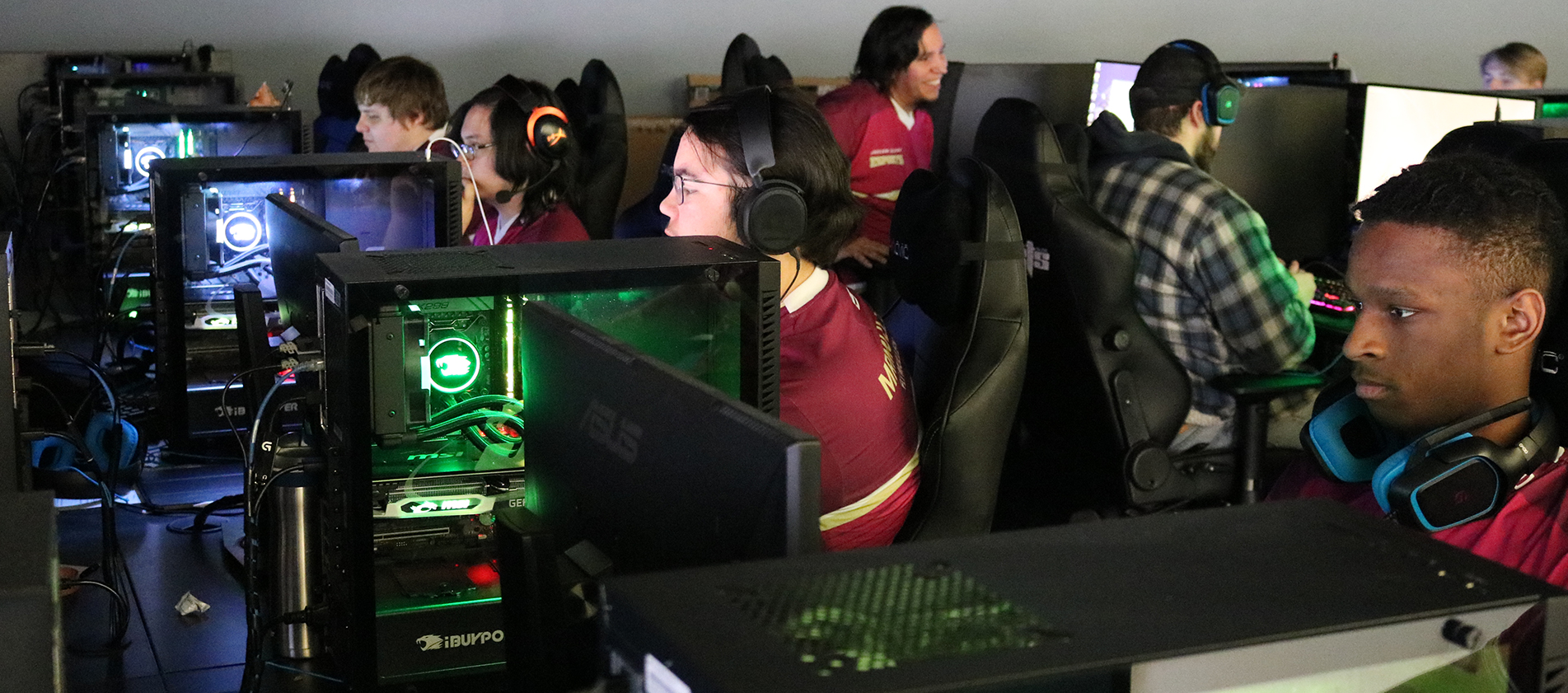 esports arena at Jackson College