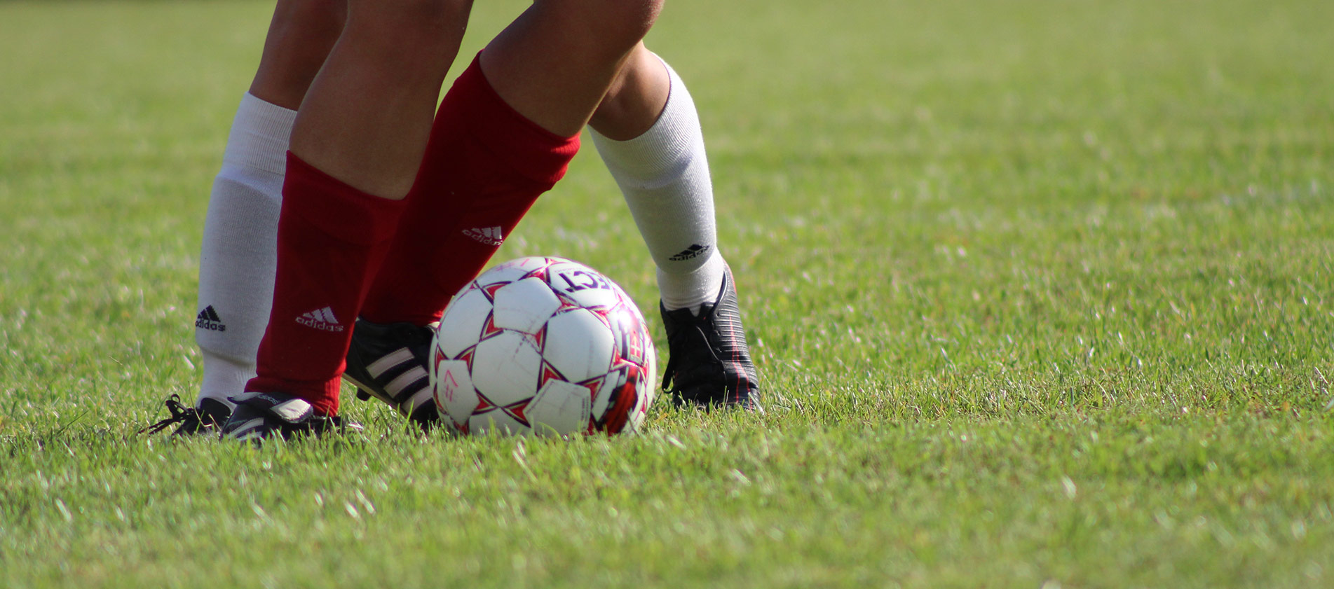 women's soccer kicking ball